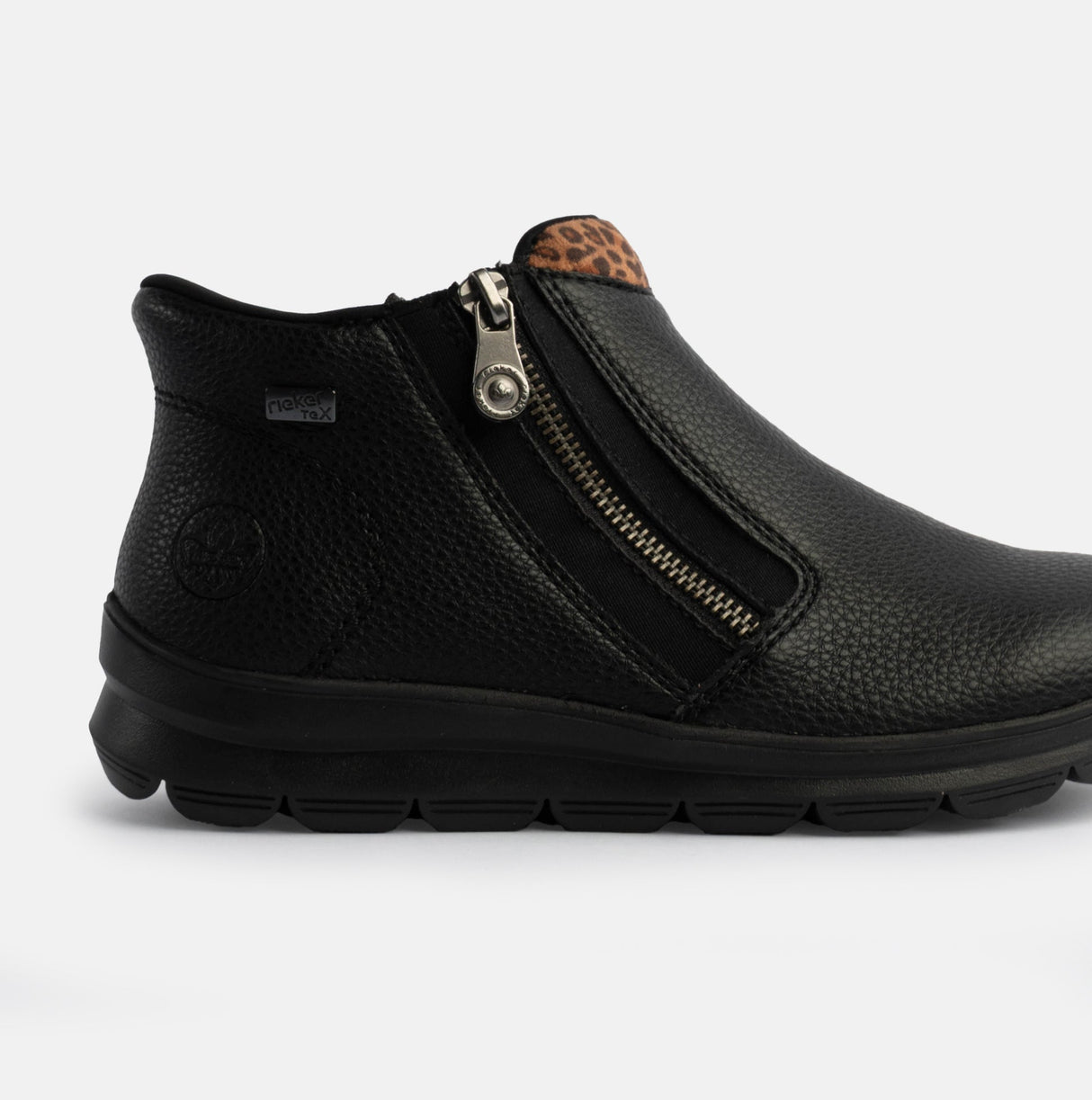 Rieker Z0059-00 Womens Boots Black