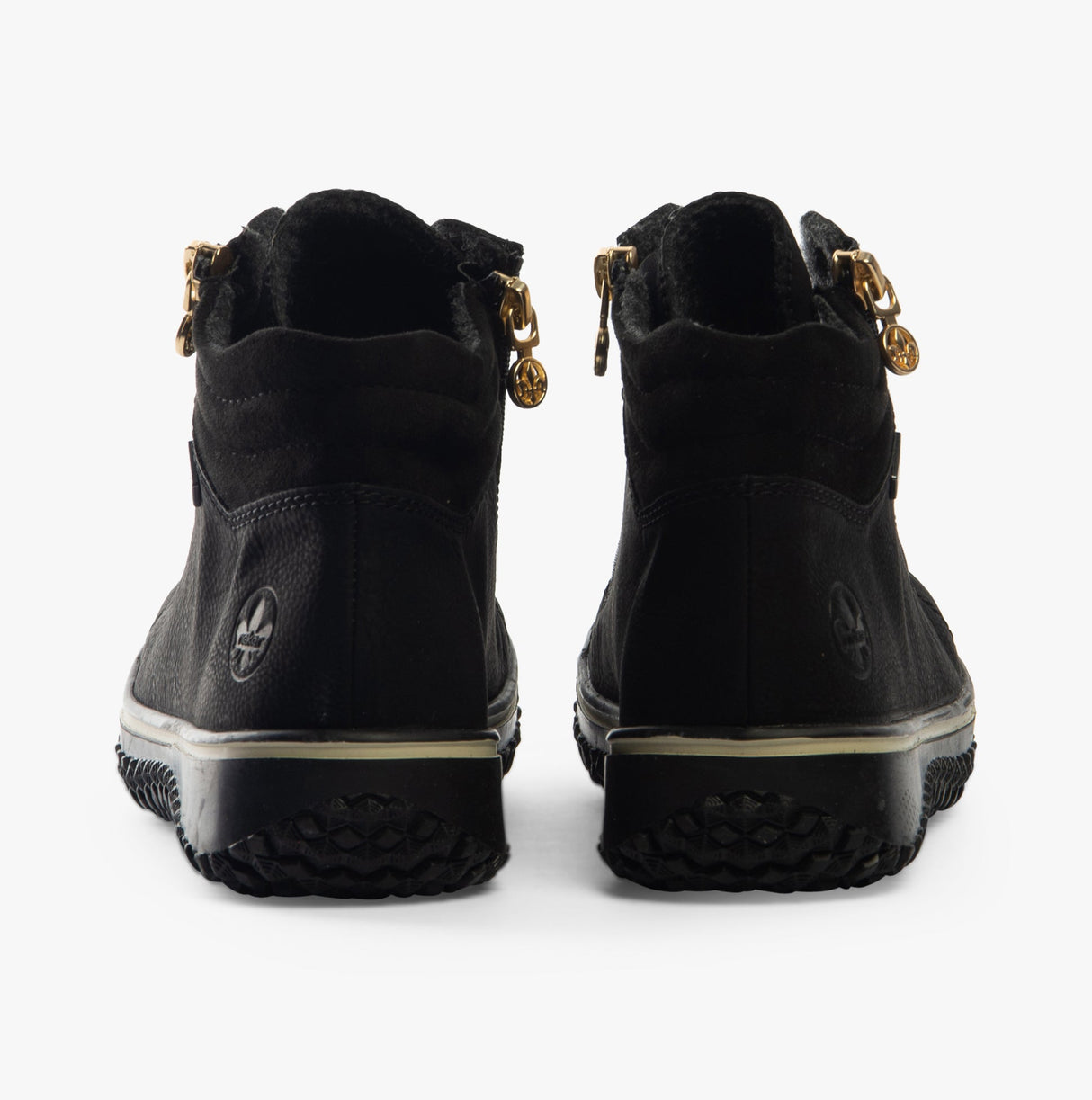 Rieker Z4263-00 Womens Ankle Boots Black