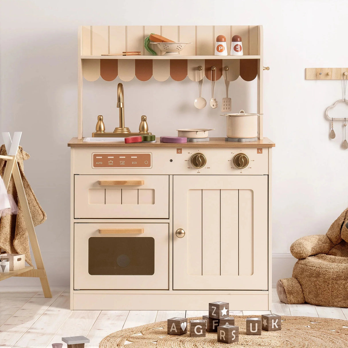 Tiny Chef - Wooden Play Kitchen