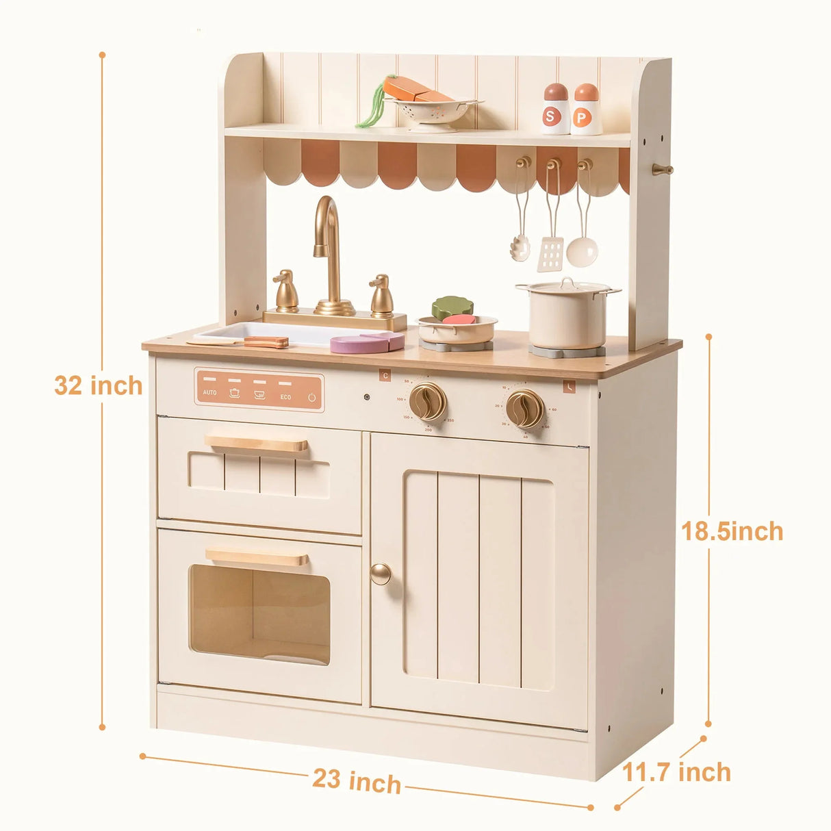 Tiny Chef - Wooden Play Kitchen