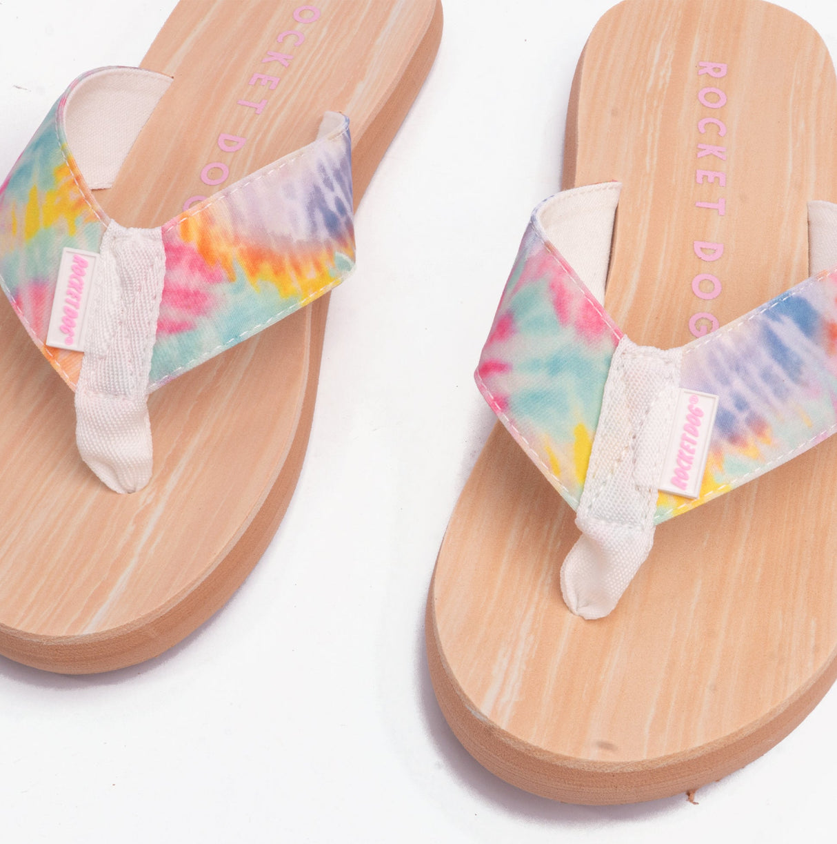 Rocket Dog ADIOS TUCKER Womens Toe Post Pastel Multi