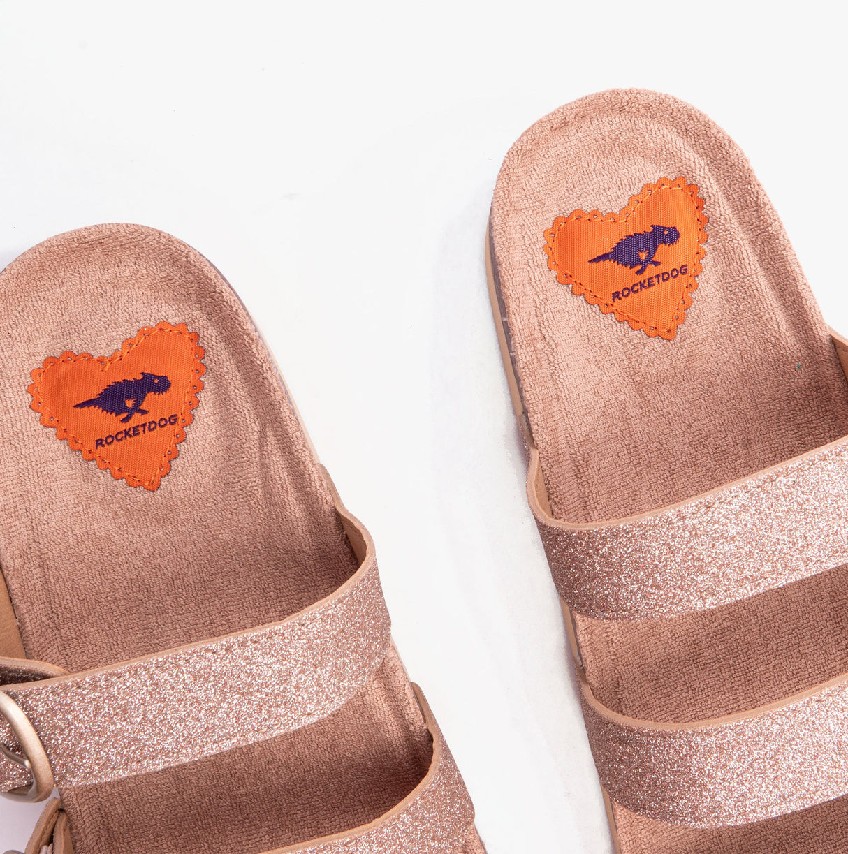 Rocket Dog ASTOR GLEN GLITTER Womens Sandals Gold