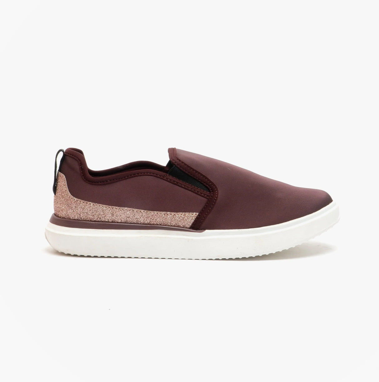 Rocket Dog BECKI Womens Slip On Trainers Oxblood