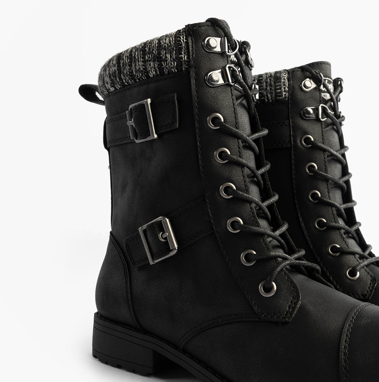 Rocket Dog BILLIE Womens Biker Boots Black