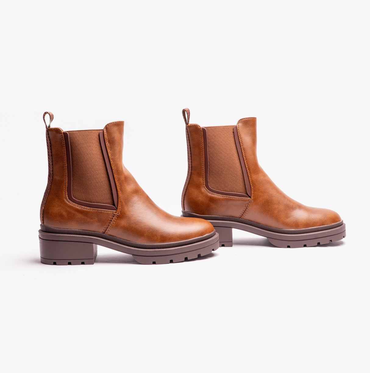 Rocket Dog IGGIE Womens Chelsea Boots Cognac