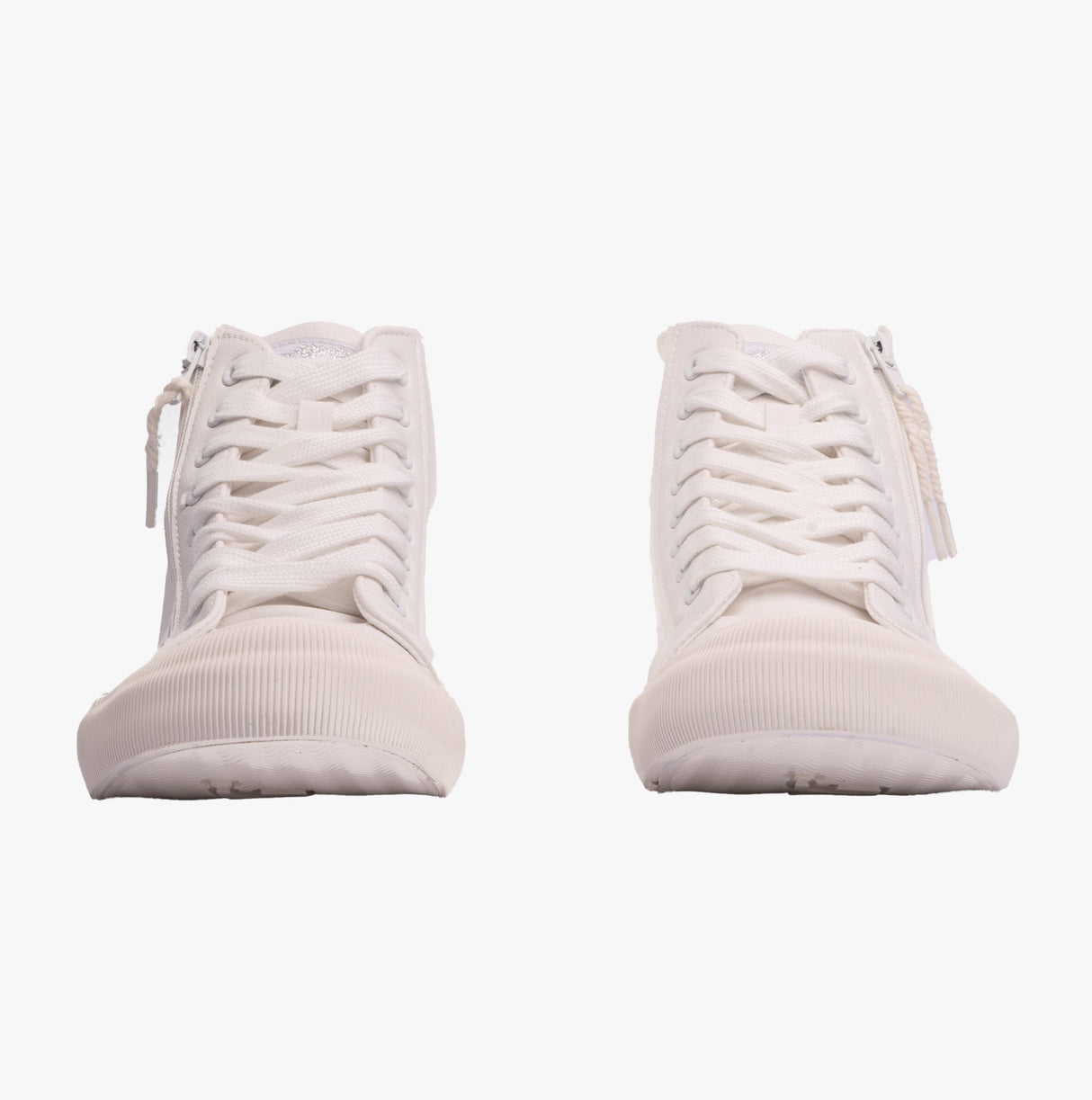 Rocket Dog JAZZIN HI SPORTY PU Womens Trainers White