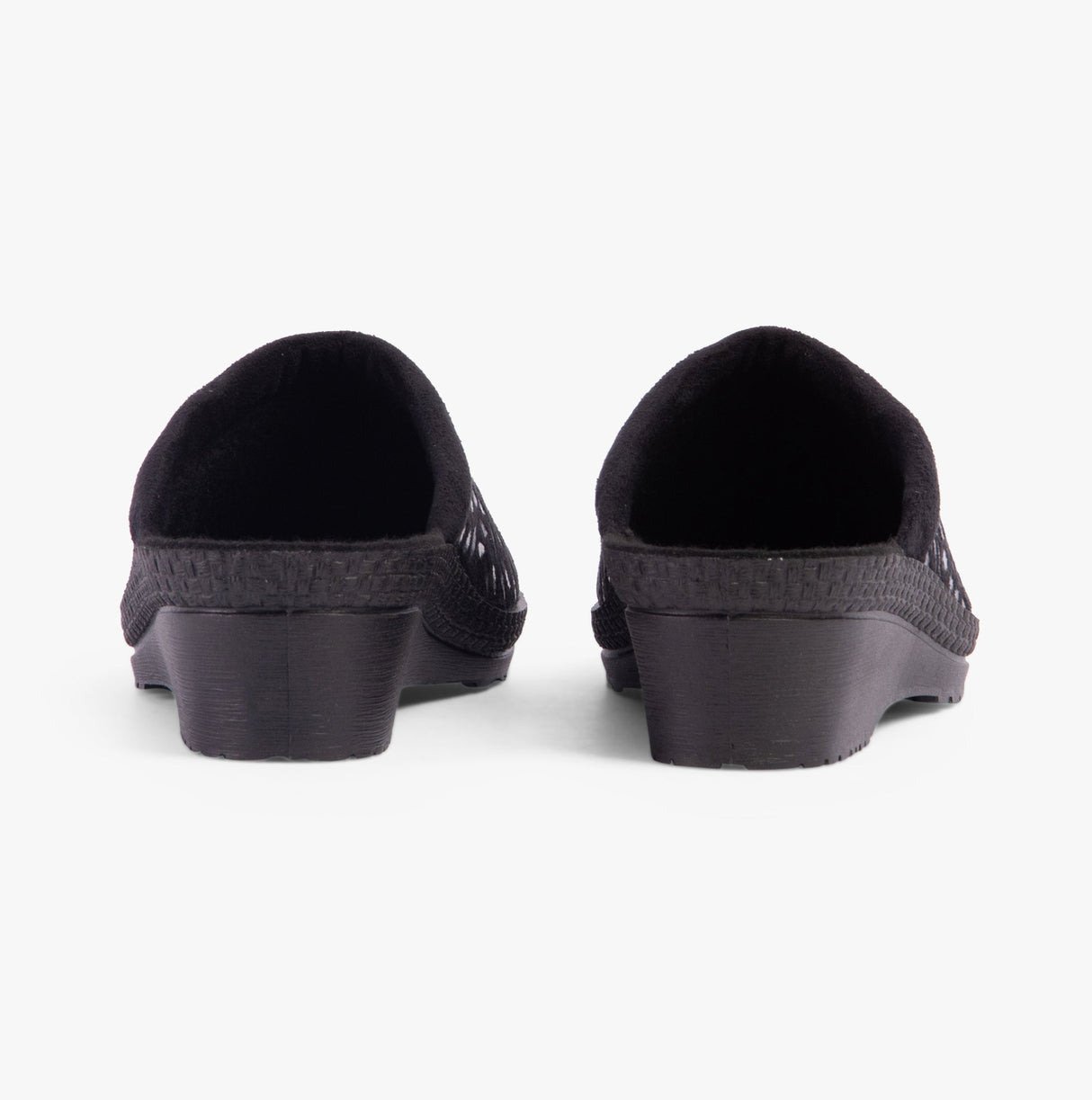 Rohde 2456-90 Womens Mules Black