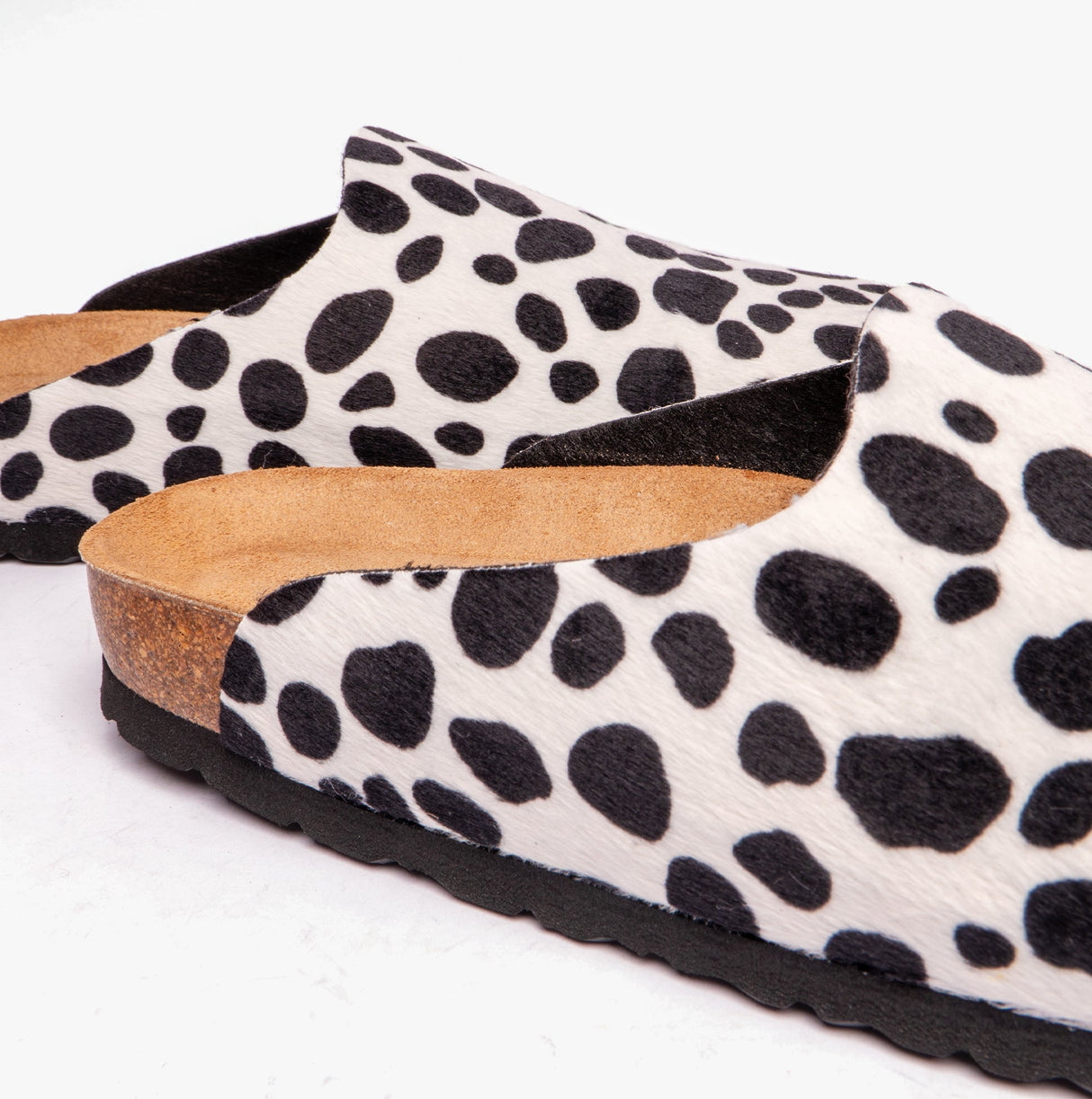 Rohde 6078-99 Womens Slippers Black White