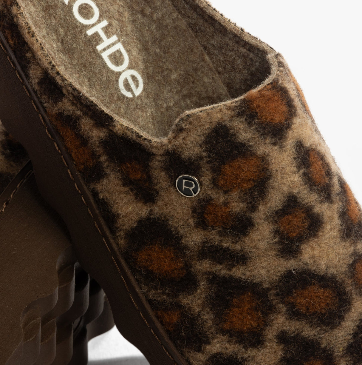 Rohde 6101-72 Womens Mules Mocca