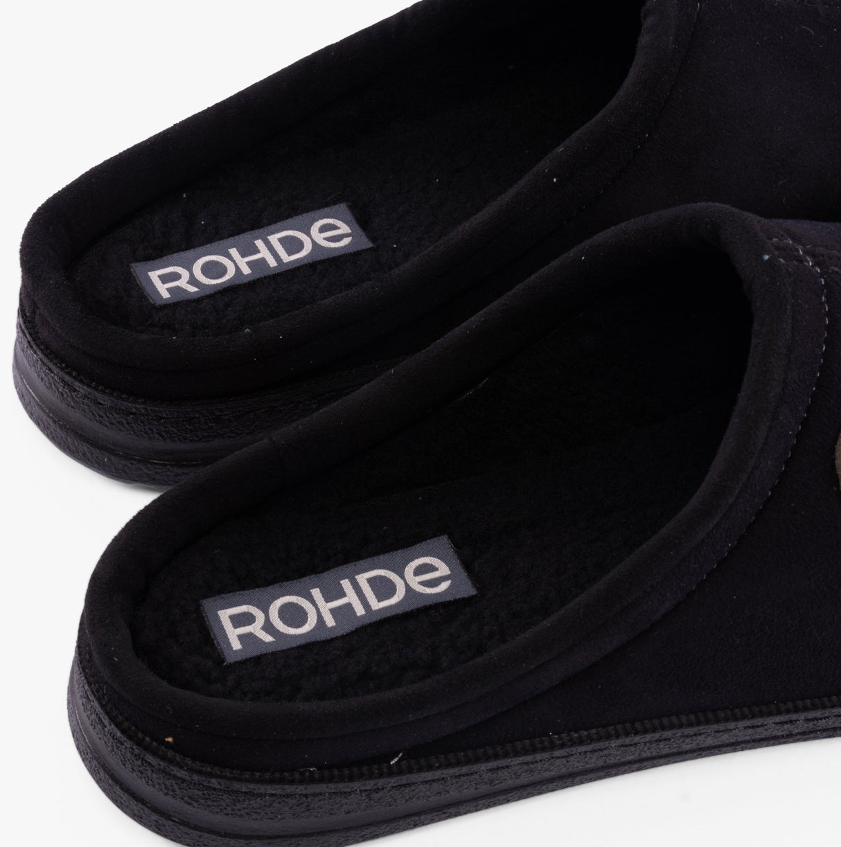 Rohde 7141-90 Mens Mules Black