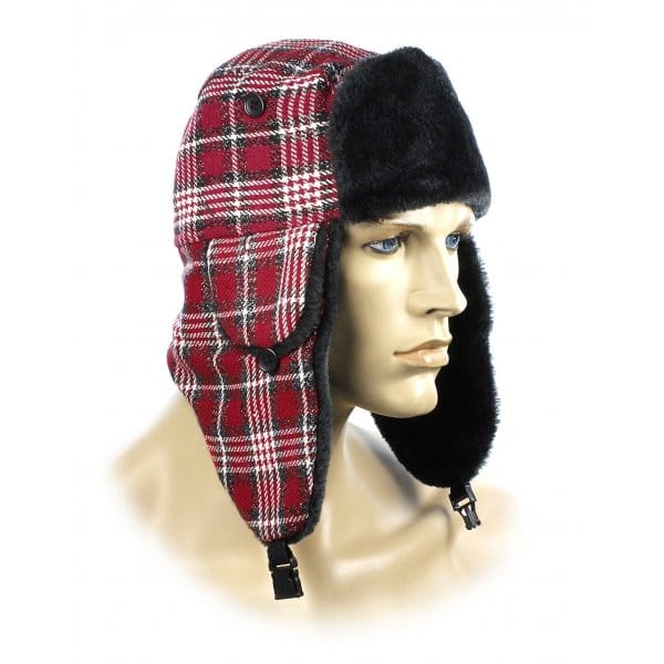 Royal Collection FASHION TRAPPER Womens Ushanka Hat Red