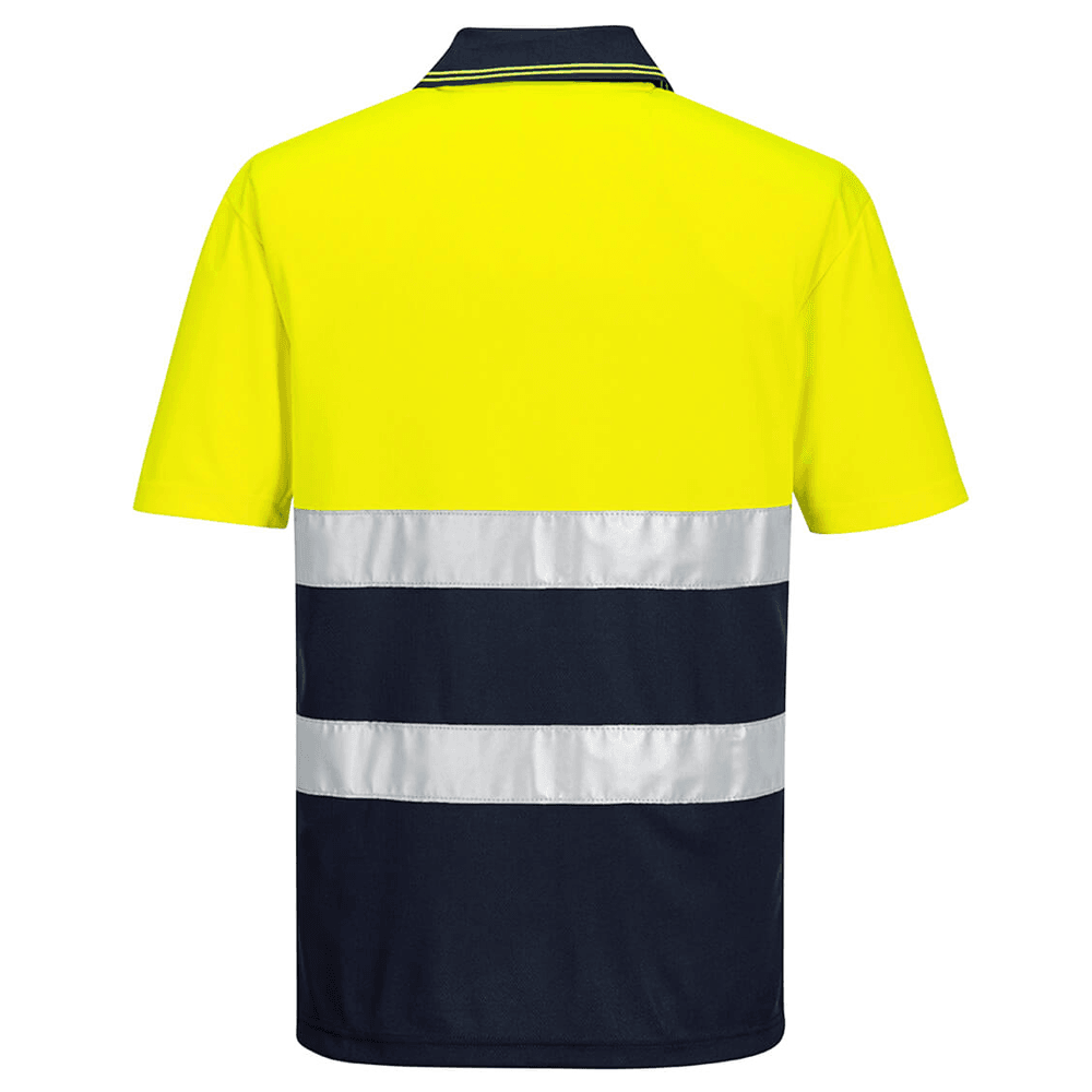 Portwest S175 Hi-Vis Lightweight Contrast Breathable Polo Shirt