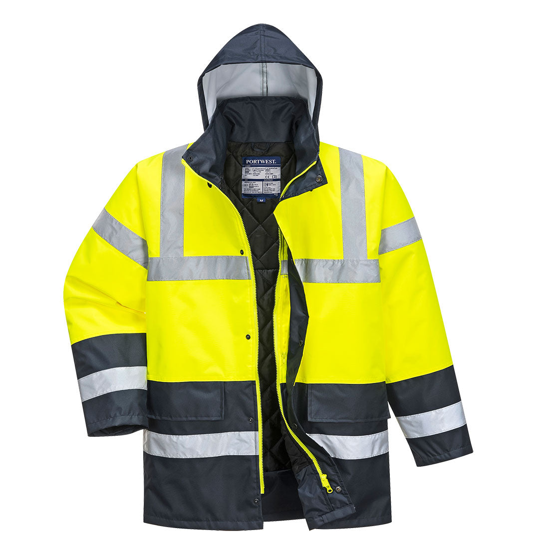 Portwest Hi-Vis Contrast Winter Traffic Jacket