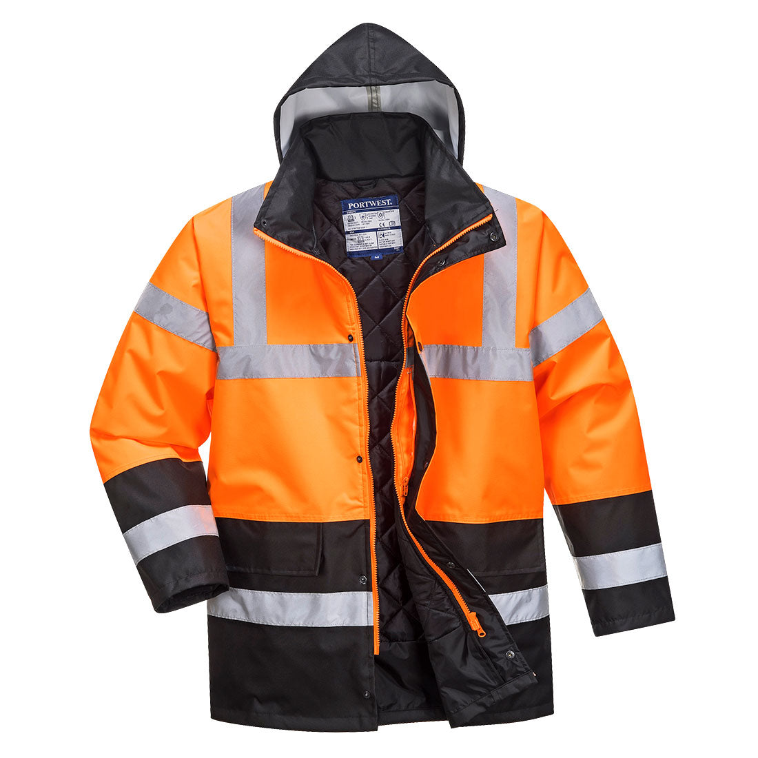 Portwest Hi-Vis Contrast Winter Traffic Jacket