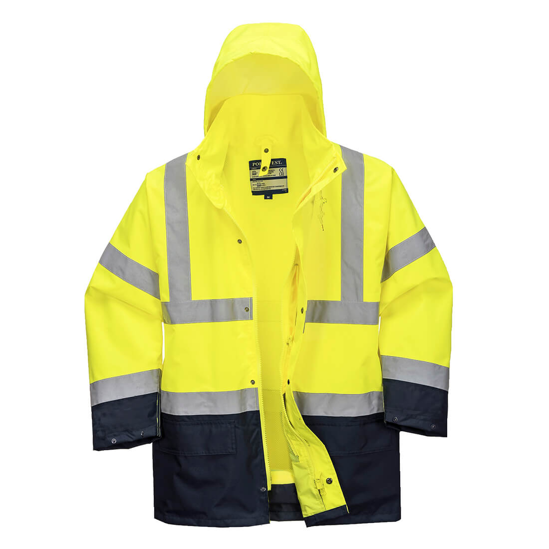 Portwest Hi-Vis 5-in-1 Contrast Essential Jacket