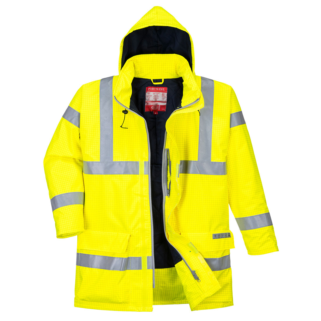 Portwest Bizflame Rain Hi-Vis FR Winter Jacket