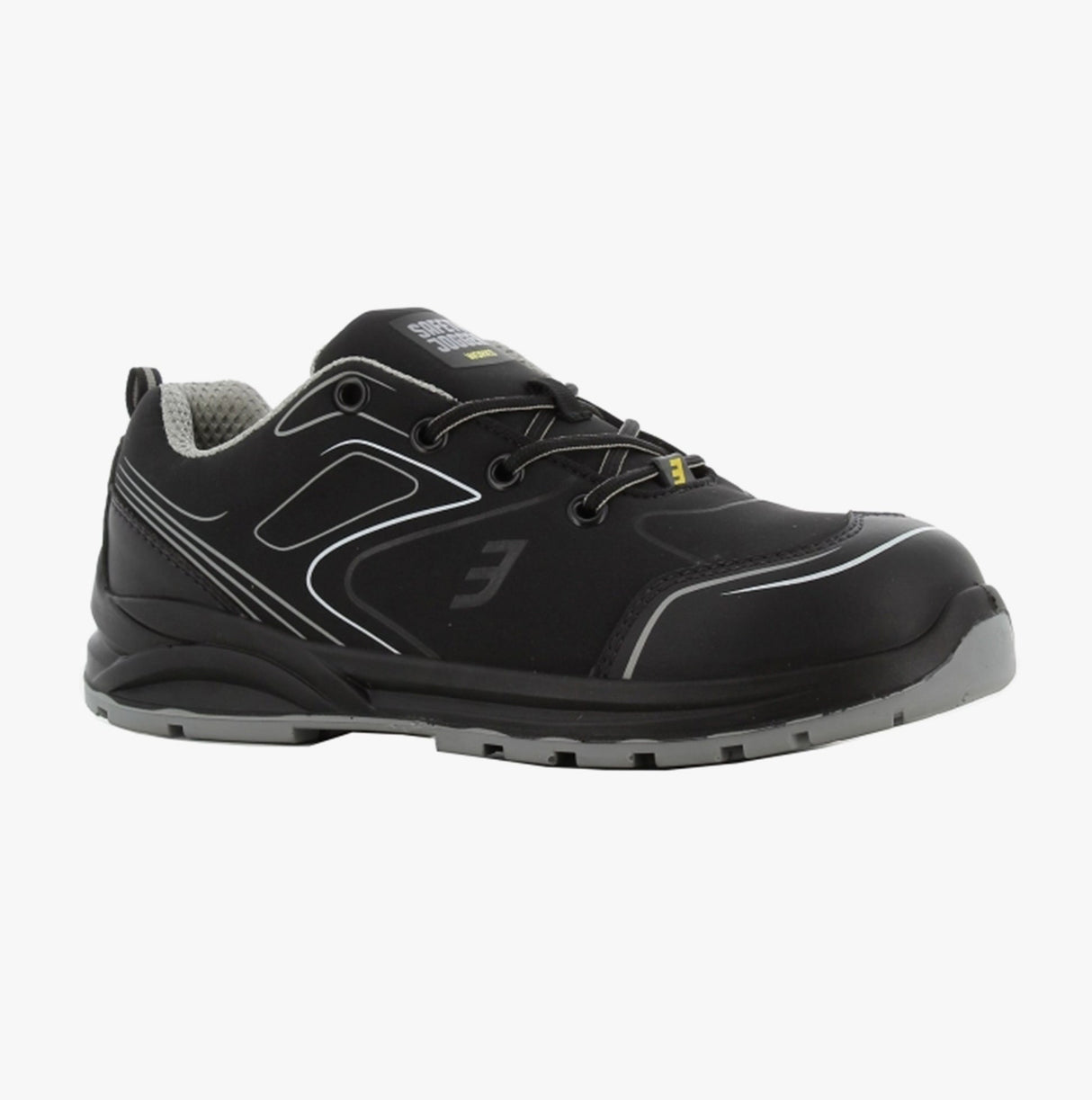 Safety Jogger CADOR S3 MID TLS Mens Safety Trainers Black