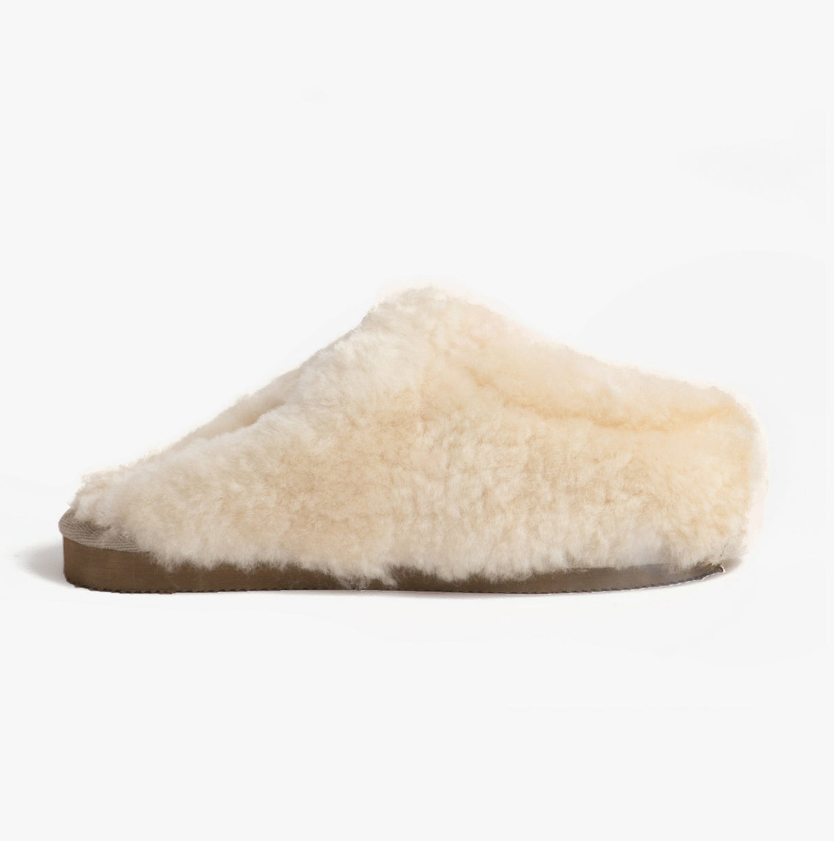 Shepherd JENNY Womens Sheepskin Mules Creme