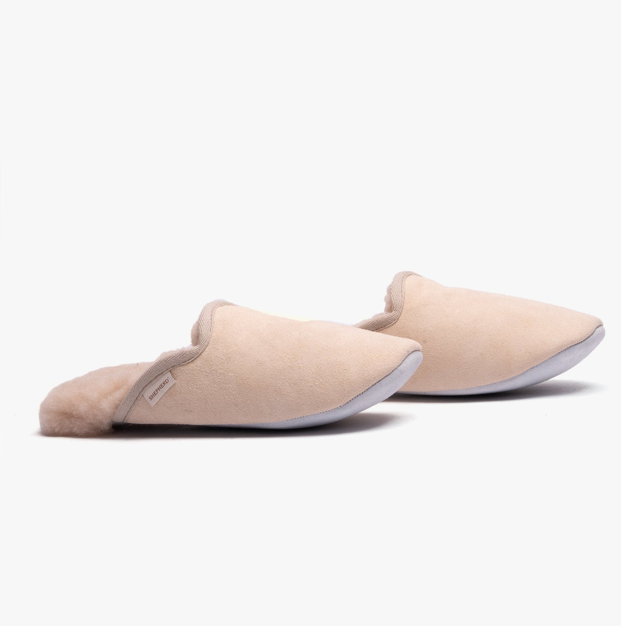 Shepherd CLEO Womens Sheepskin Mules Honey