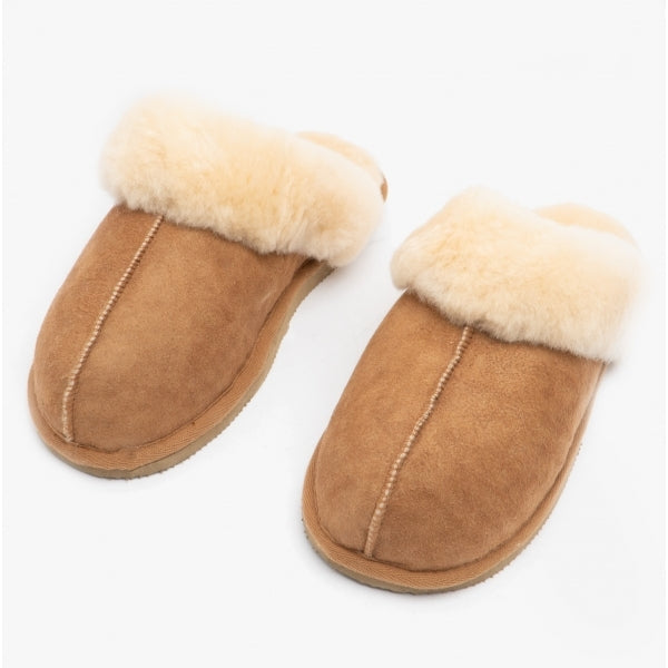 Shepherd JESSICA Womens Sheepskin Mules Brown