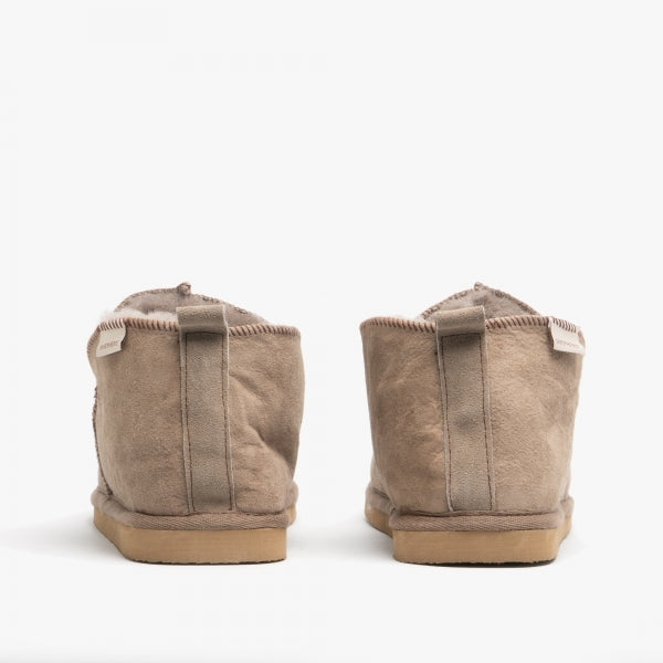 Shepherd ANTON Mens Sheepskin Slipper Boots Stone