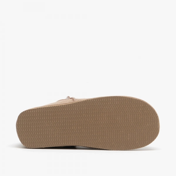 Shepherd ANNIE Womens Sheepskin Slipper Boots Stone