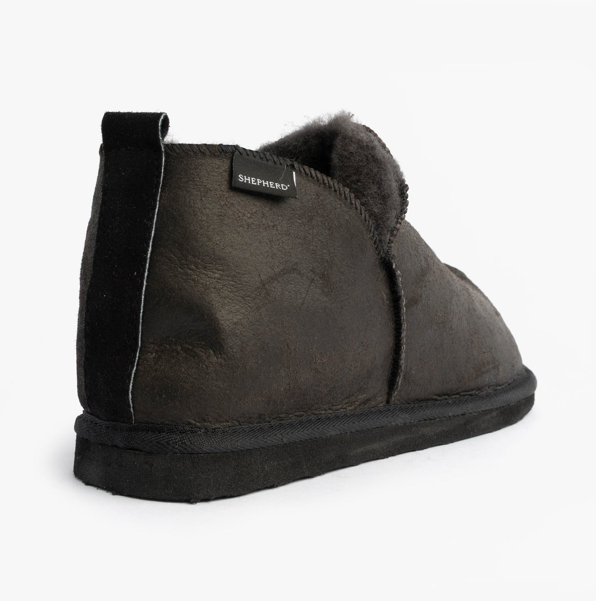 Shepherd ANNIE Womens Slippers Matt Black
