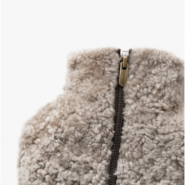 Shepherd KERRI Sheepskin Hot Water Bottle Stone