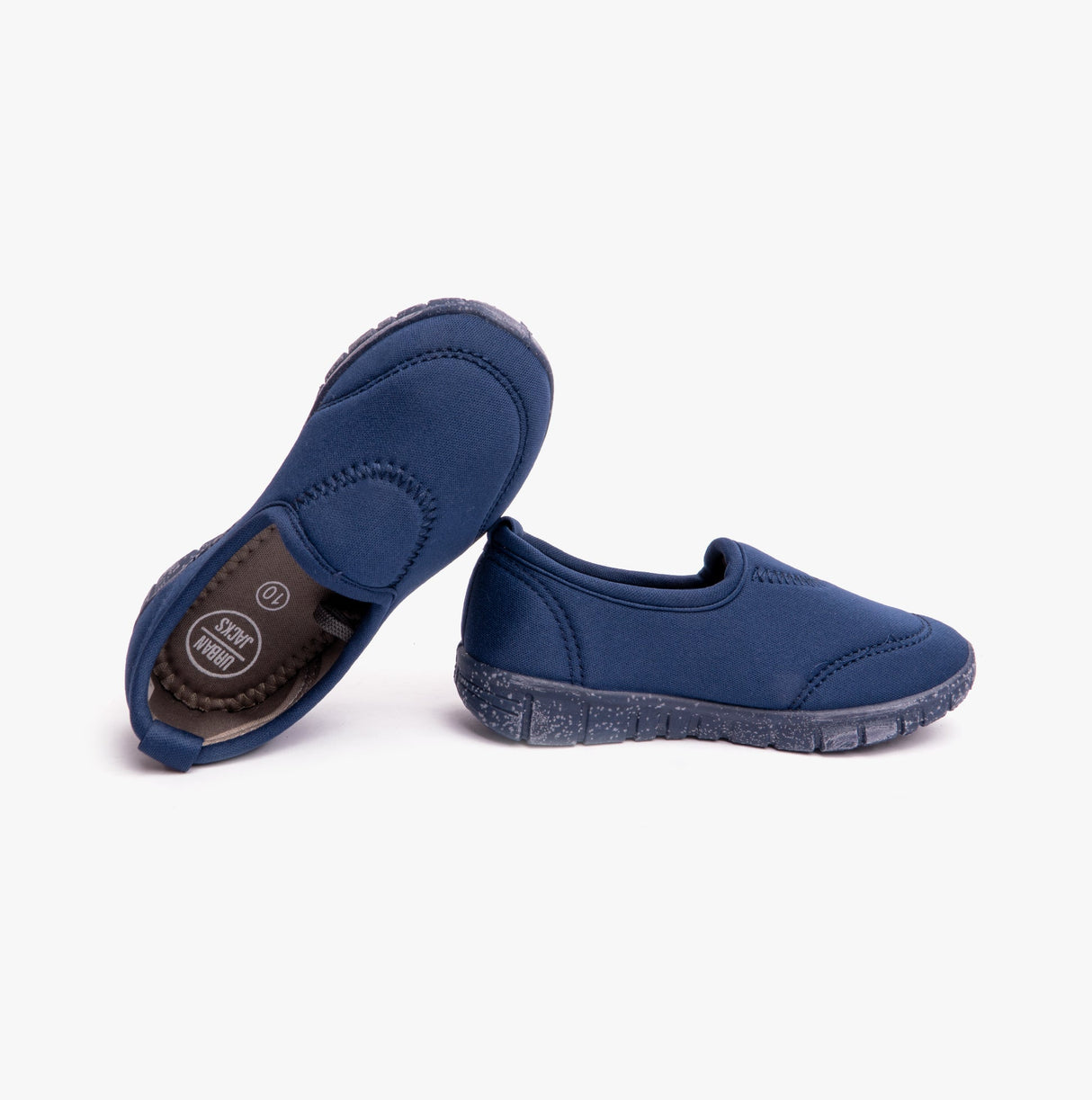 Shumo STINGRAY Unisex Infants Elasticated Slip-On Shoes Navy