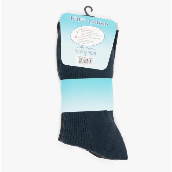 Shuperb Mens Socks Navy/Black/Grey