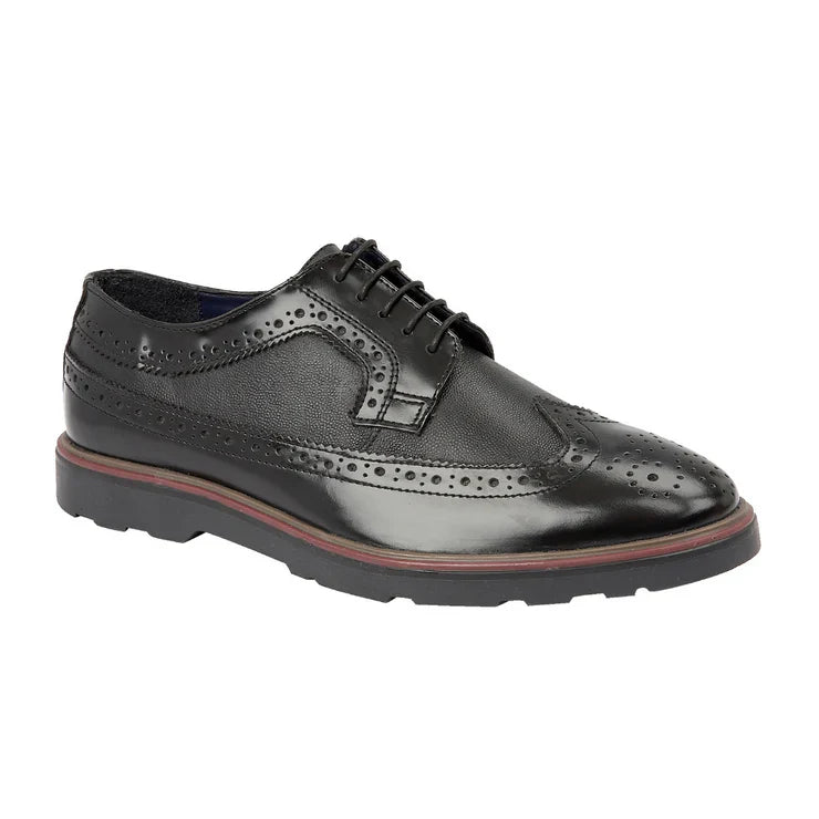 Silver Street London SOHO Mens Brogues Black