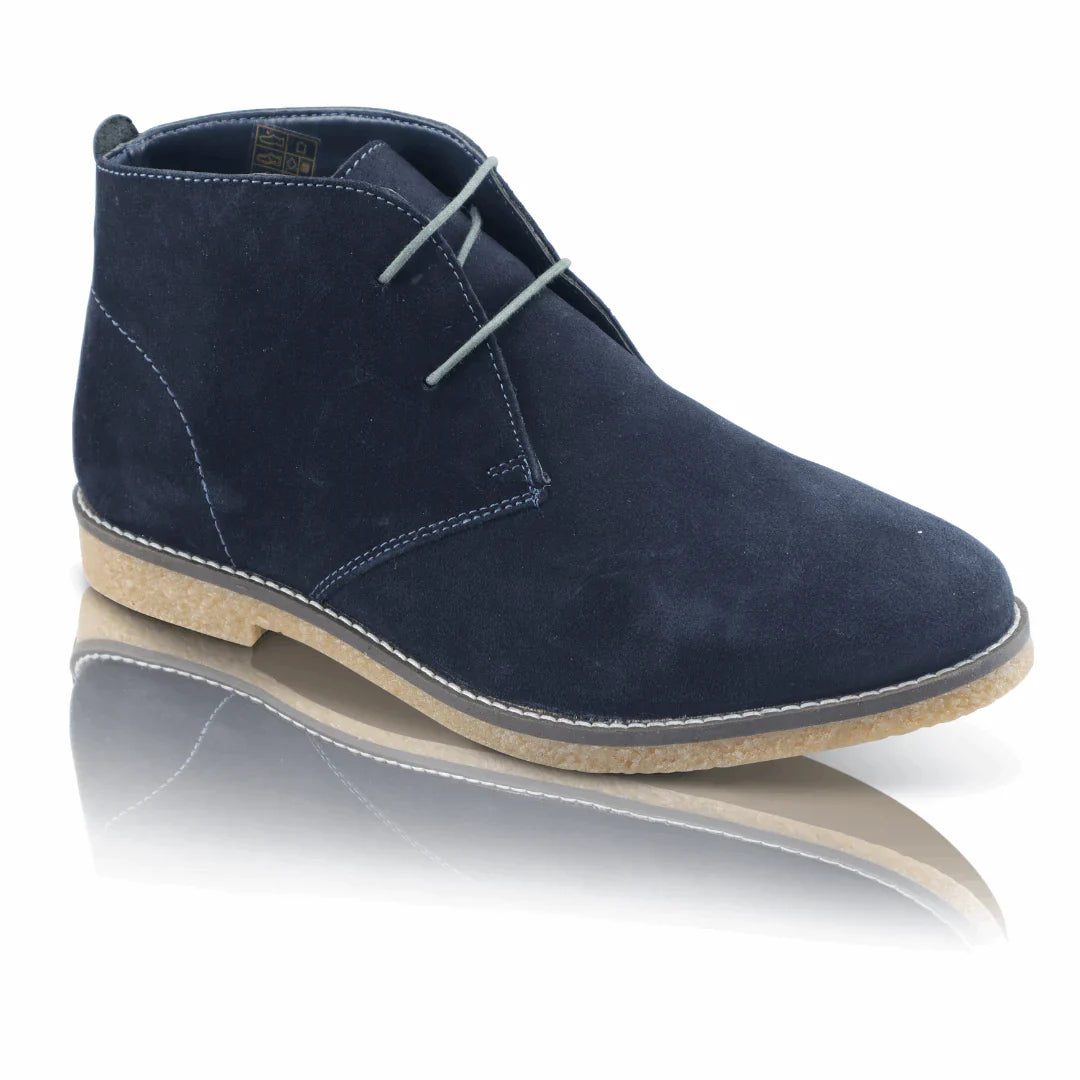 Silver Street London BARNABY Mens Boots Navy