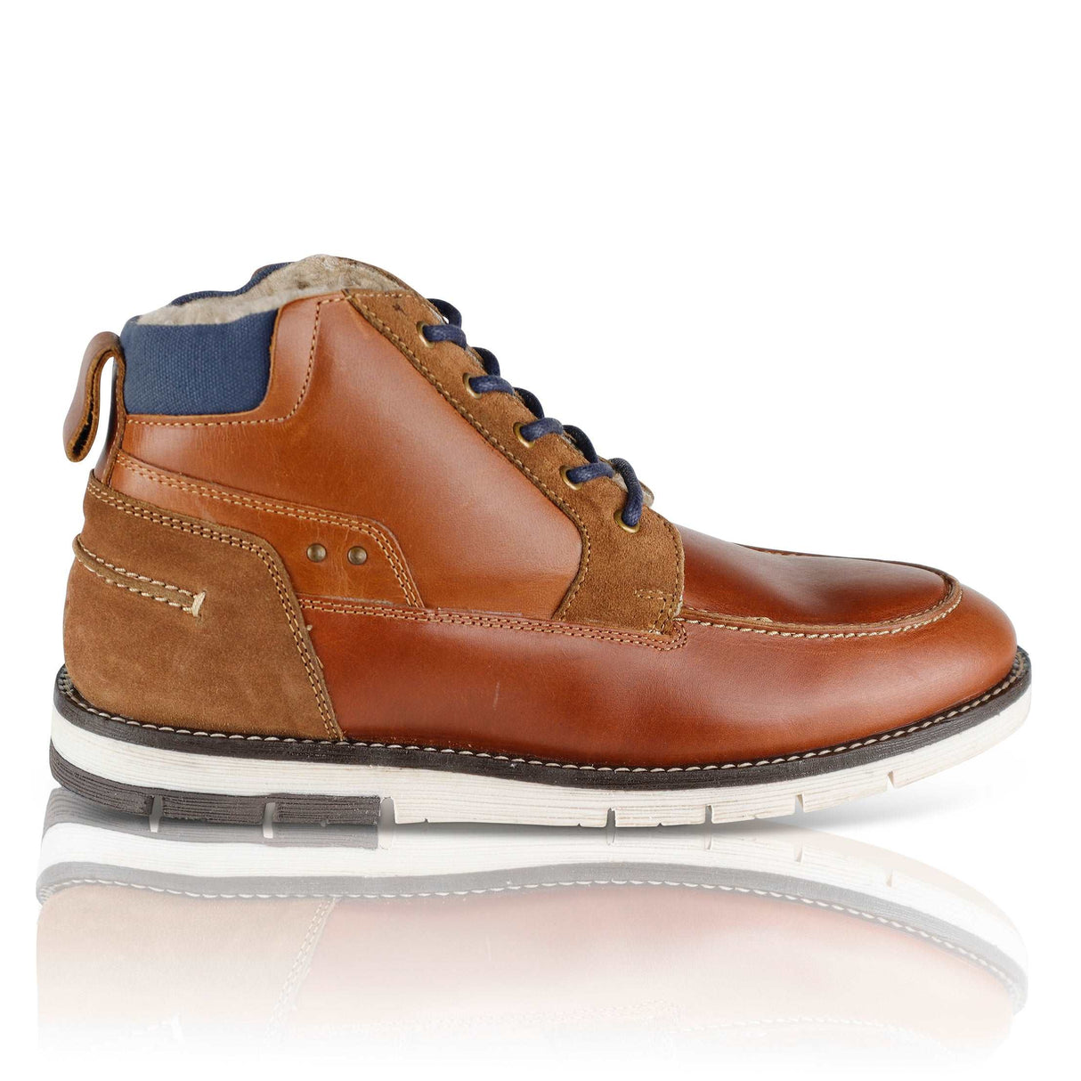 Silver Street London ALGATE Mens Boots Brown
