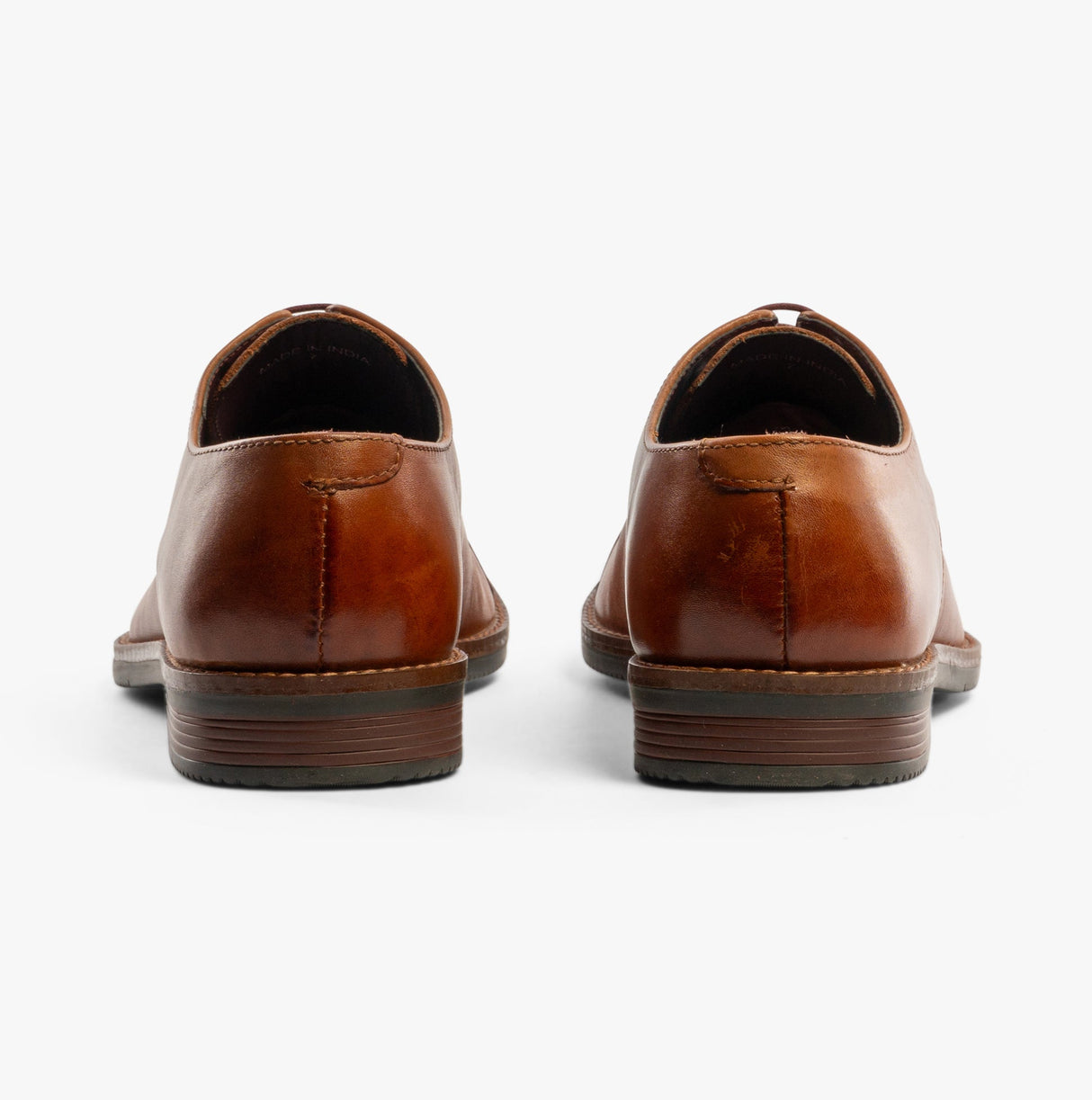 Silver Street London RUFUS Mens Derby Shoes Brown