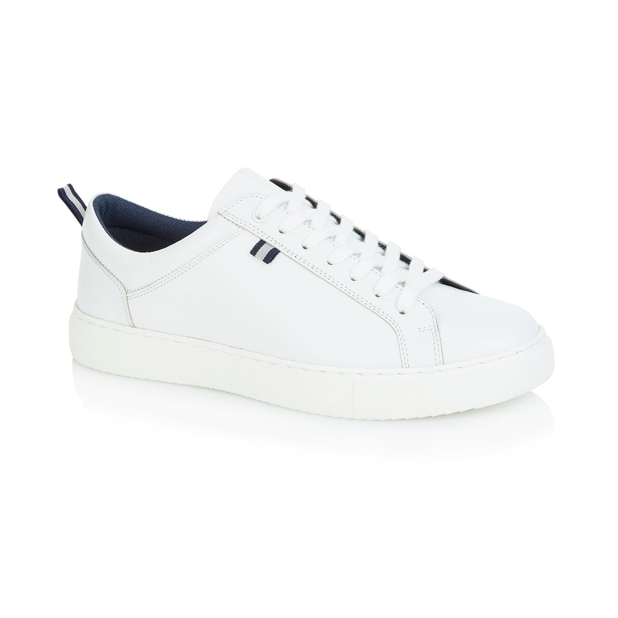 Silver Street London HOLDEN Mens Trainers White