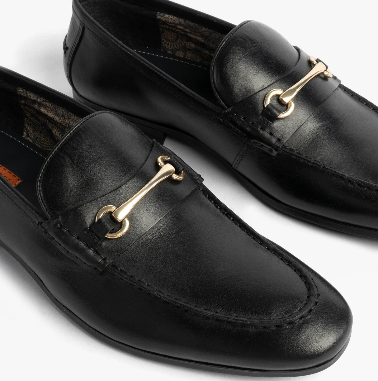 Silver Street London RICHMOND Mens Loafers Black