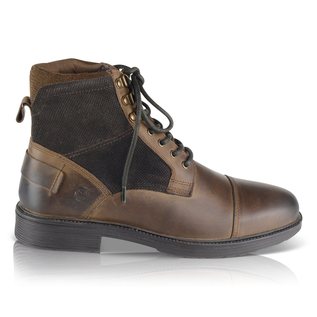 Silver Street London GREYFRIARS Mens Boots Brown
