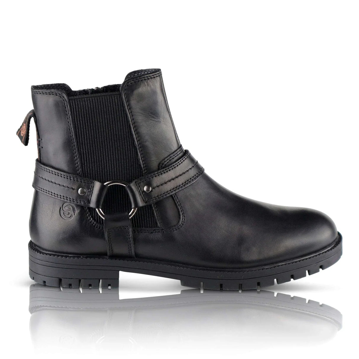 Silver Street London MONTAGUE Mens Boots Black