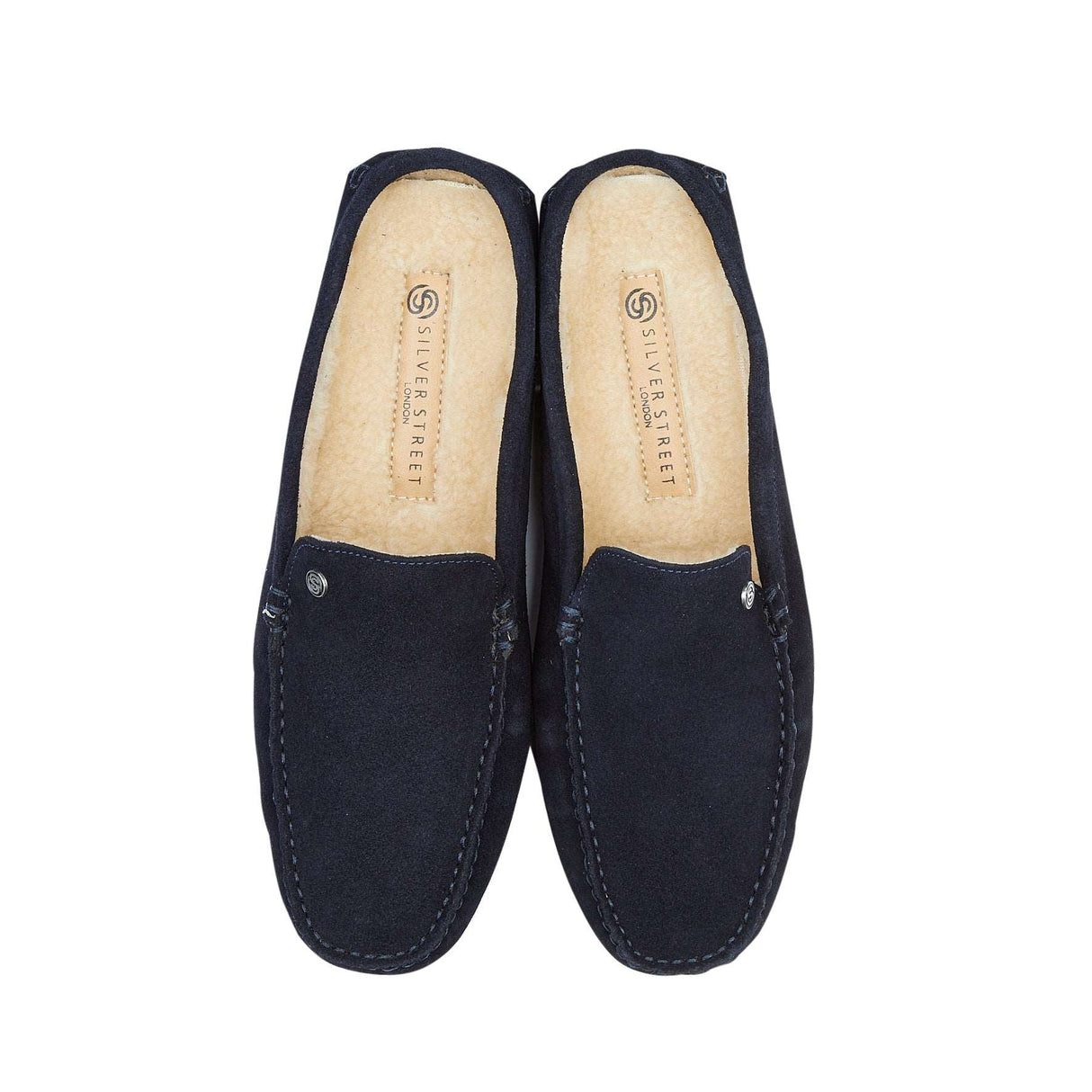 Silver Street London WALBROOK Mens Loafers Navy