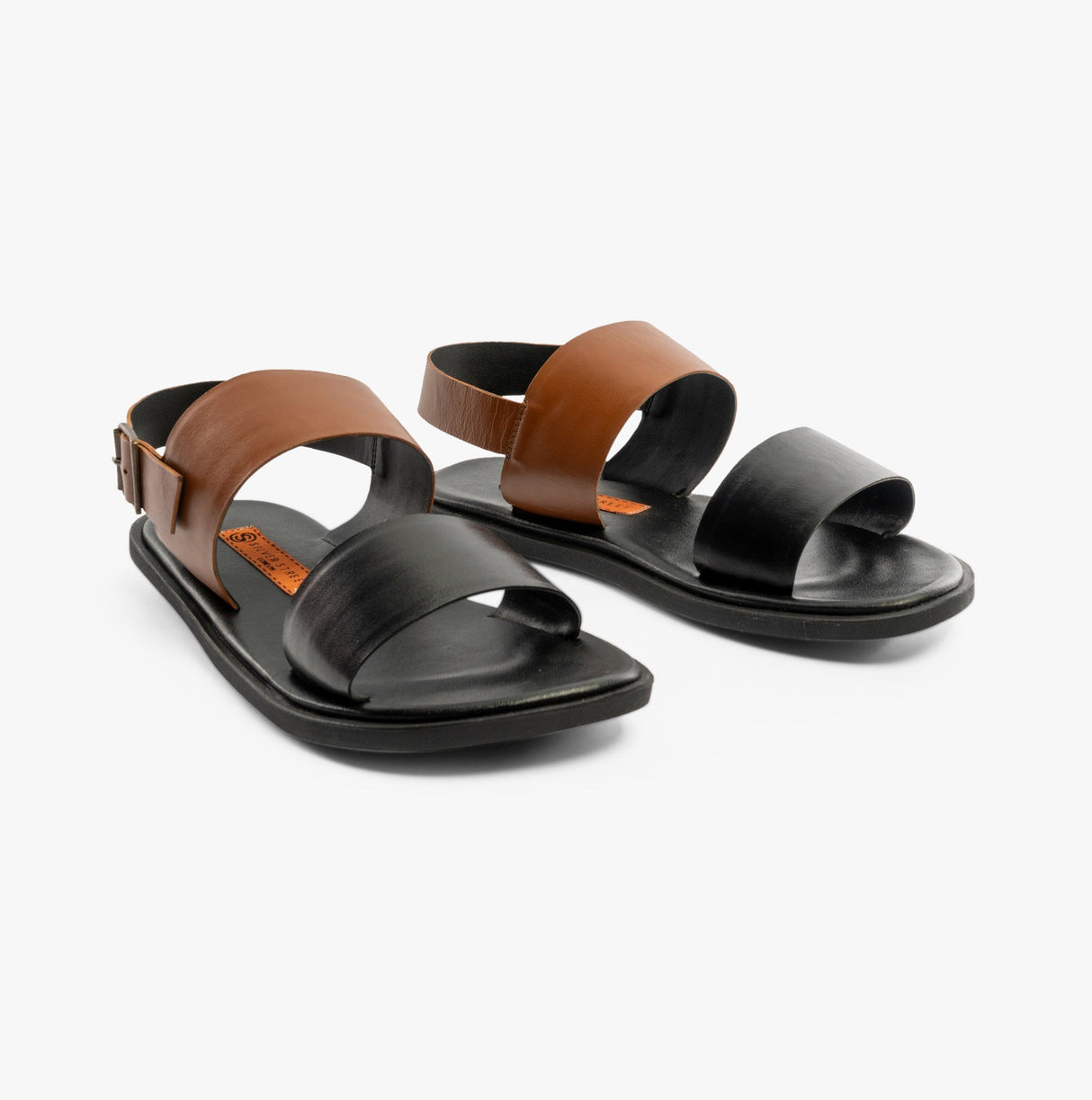 Silver Street London MITCHAM Mens Sandals Black
