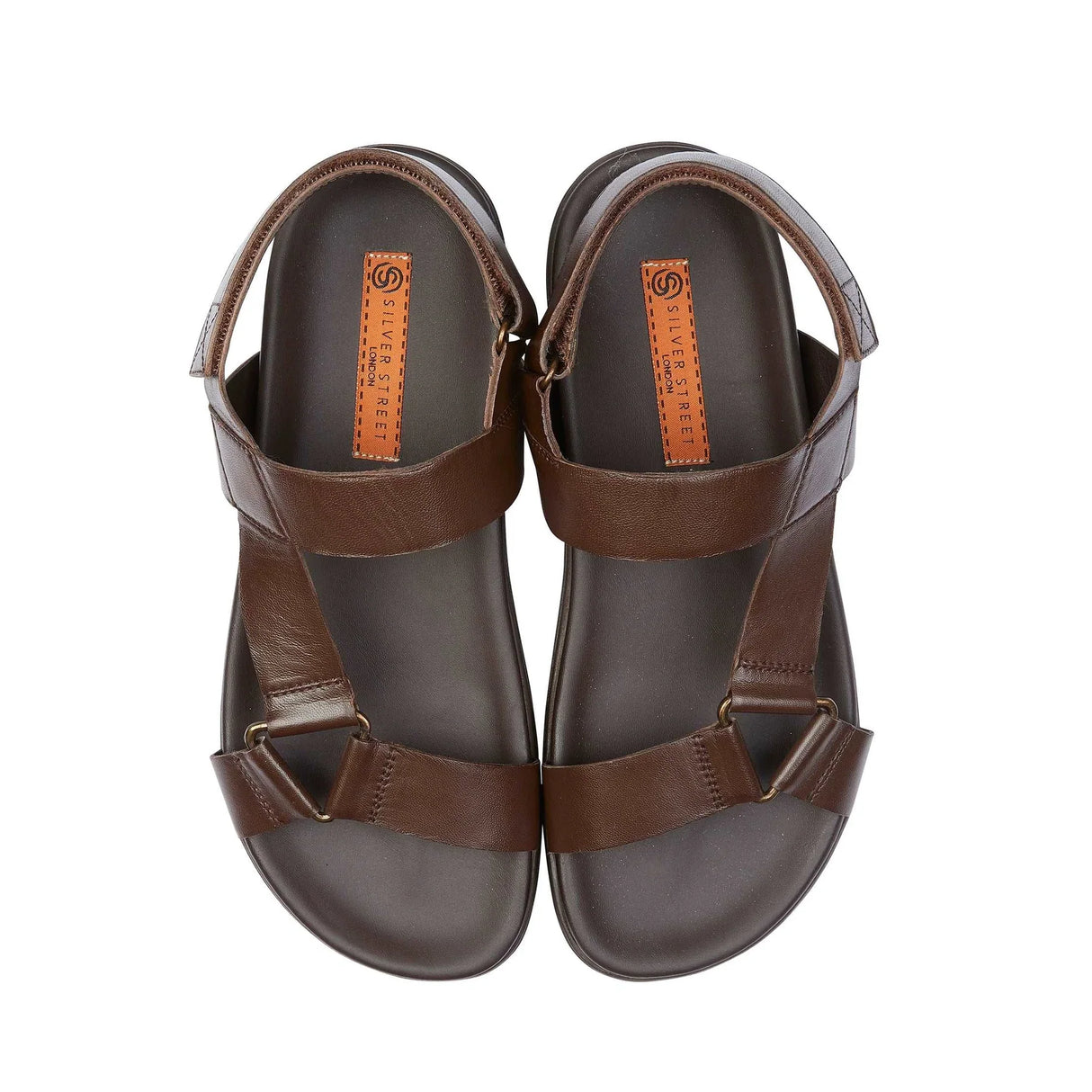 Silver Street London SANTA FE Mens Sandals Brown