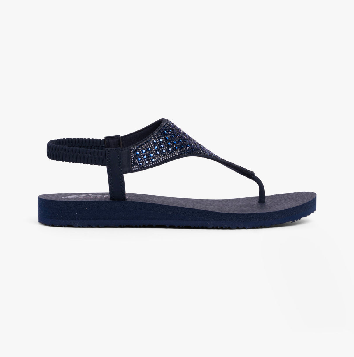 Skechers 119770/NVY MEDITATION - ROCKSTAR Womens Sandals Navy