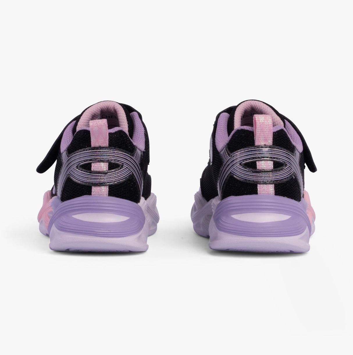 Skechers 303717L/BKMT S-LIGHTS: TWISTY GLOW Girls Trainers Black/Multi