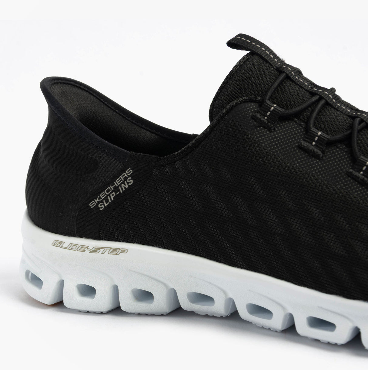 Skechers 104574/BKW GLIDE-STEP - TRANQUILITY Womens Trainers Black/White