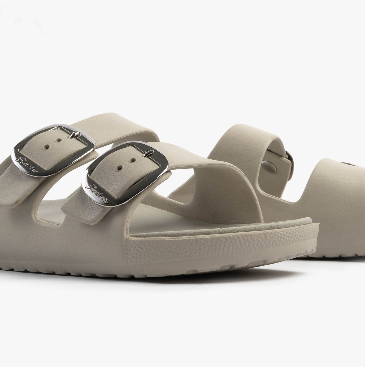 Skechers 111592/NAT ARCH FIT CALI BREEZE - GOLD STAR Womens Sandals Natural/Purple