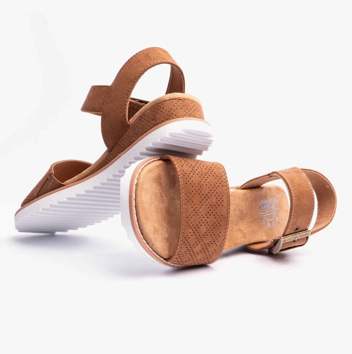 Skechers 114147/CSNT BOBS DESERT KISS - SERENDIPITOUS Womens Sandals Chestnut