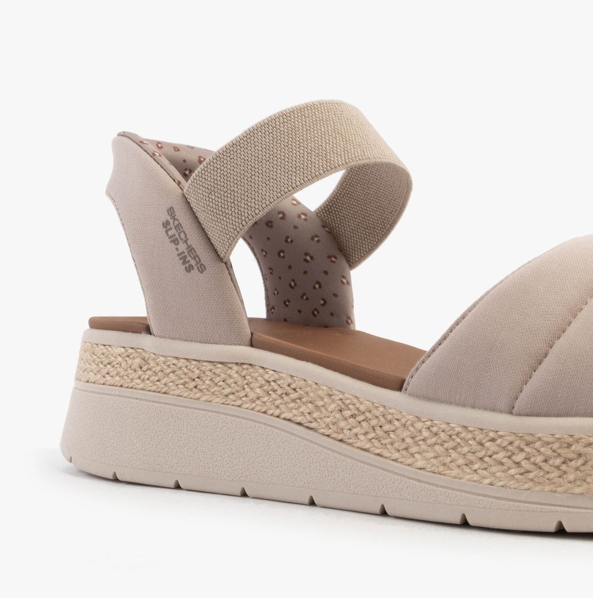 Skechers 114413/TPE BOBS SUN RAY Womens Sandals Taupe