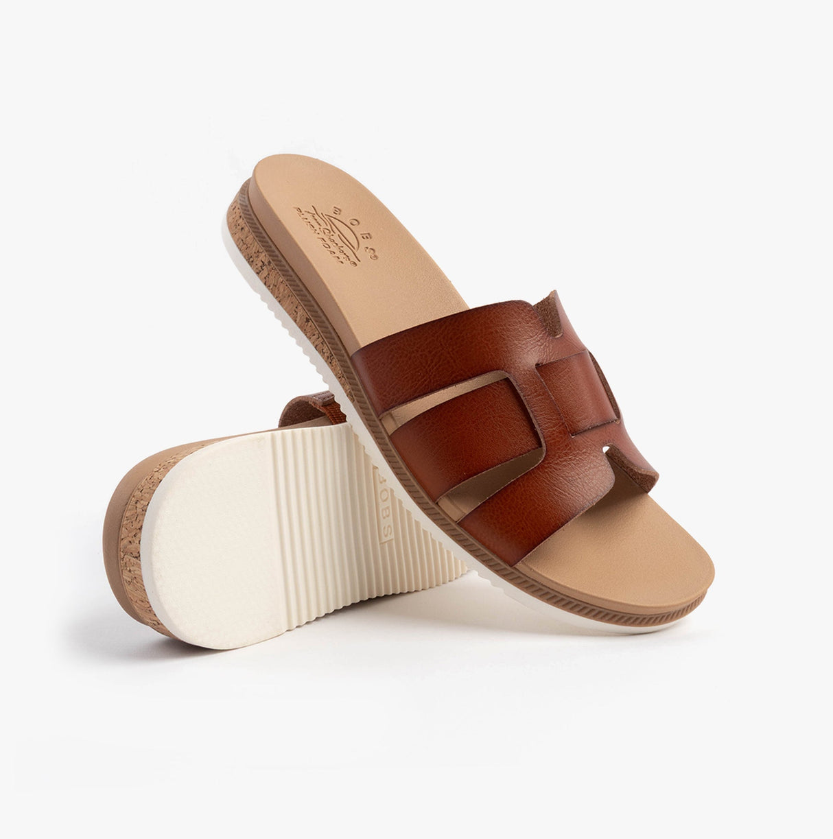 Skechers 114707/CSNT BOBS DESERT KISS LOW - PEAK LOOK Womens Sandals Chestnut