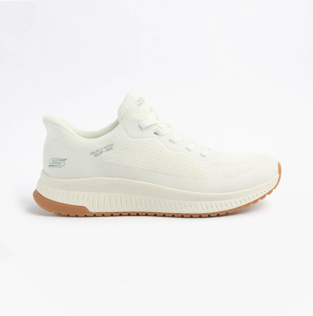 Skechers 117624/WHT BOBS SQUAD 4 - STAPLE LOOK Womens Trainers White