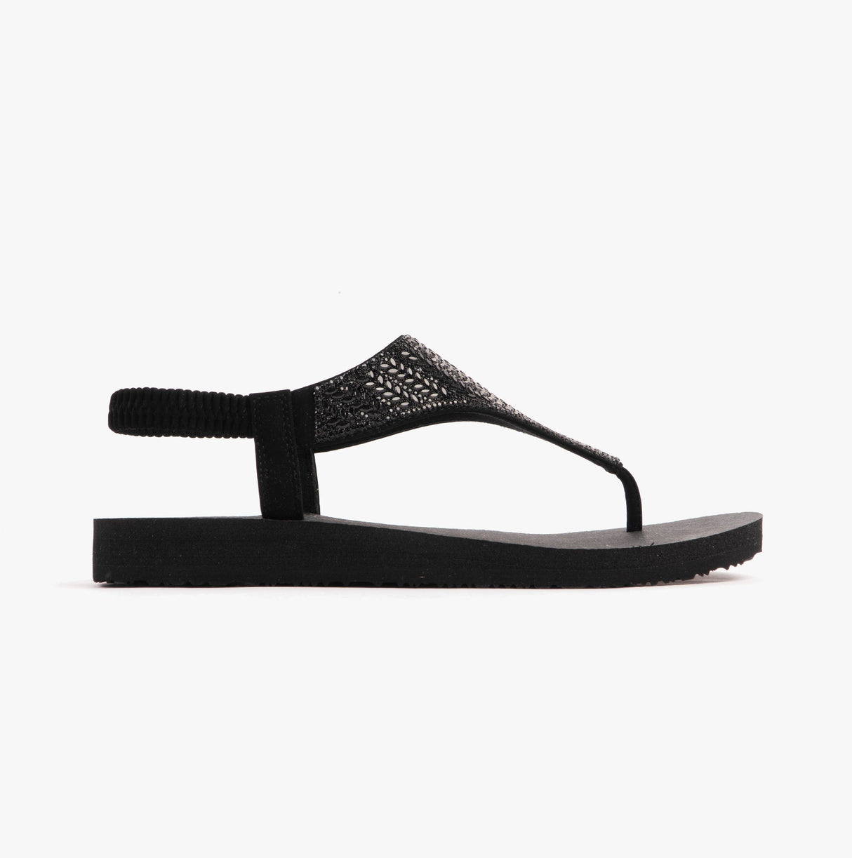 Skechers 119774/BBK MEDITATION - GLAMOROUS MUSE Womens Sandals Black